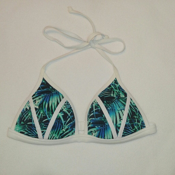 PINK Victoria's Secret Other - PINK Victoria's Secret Tropical Halter Swim Top